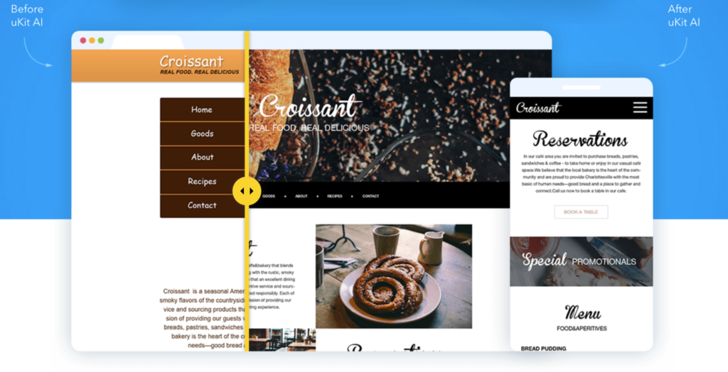 I Gave an Outdated Website to uKit AI – Here's What I Noticed image
