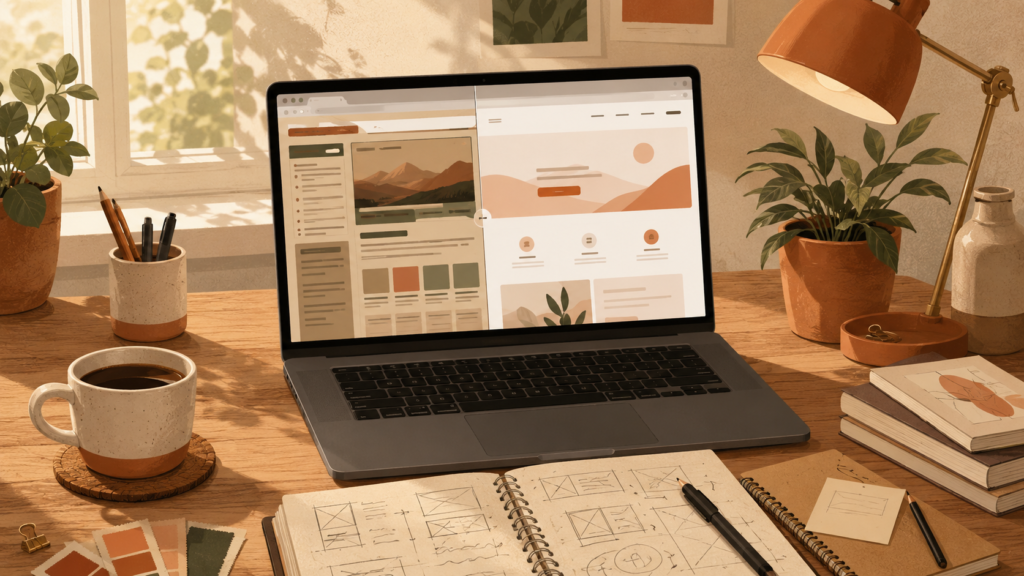I Gave an Outdated Website to uKit AI – Here's What I Noticed outdated web